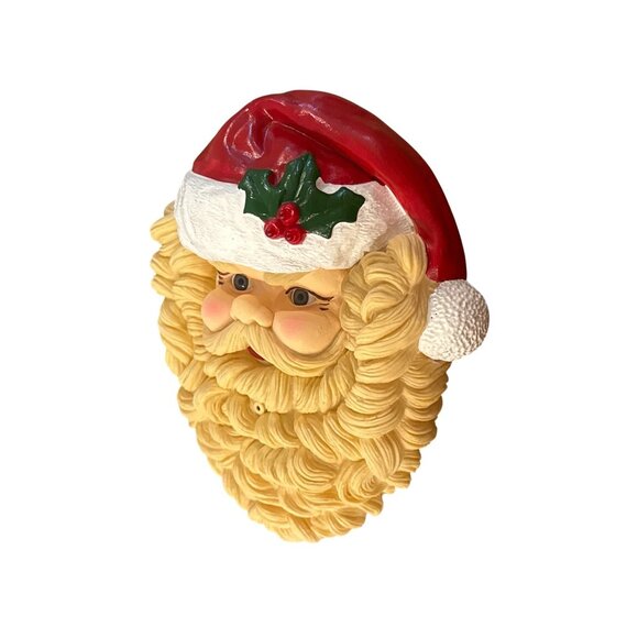 Vintage Motion Detected Activated Musical Santa Claus, Vintage Santa Face, Music - Picture 5 of 8